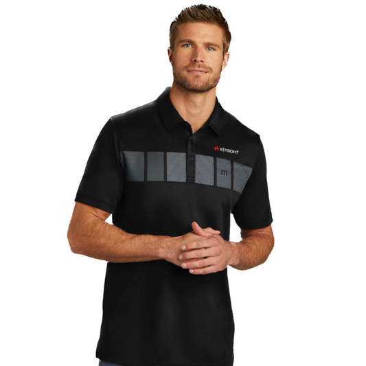 Mens TravisMathew Cabana Chest Stripe Polo