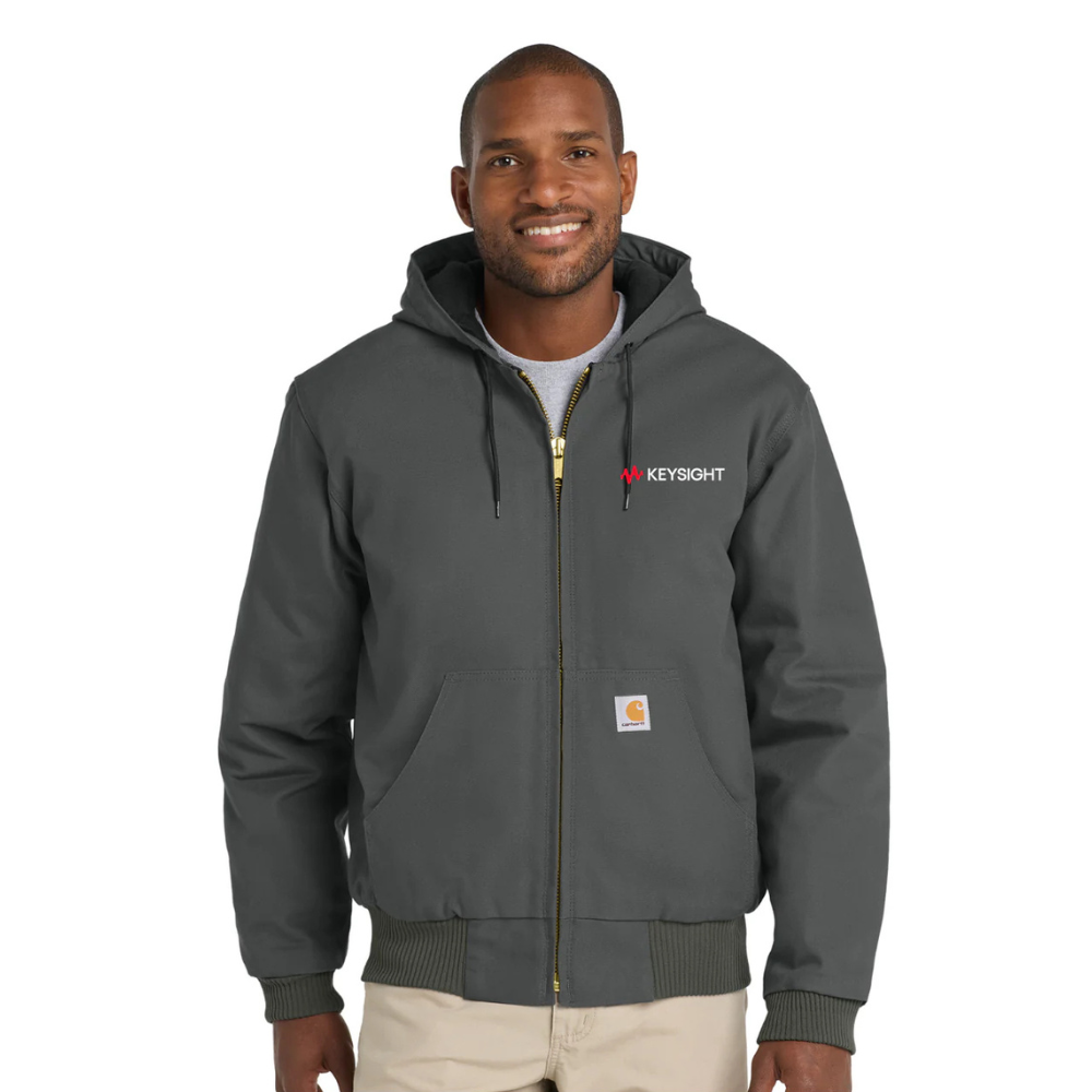 Mens Carhartt Flannel-Lined Duck Jacket