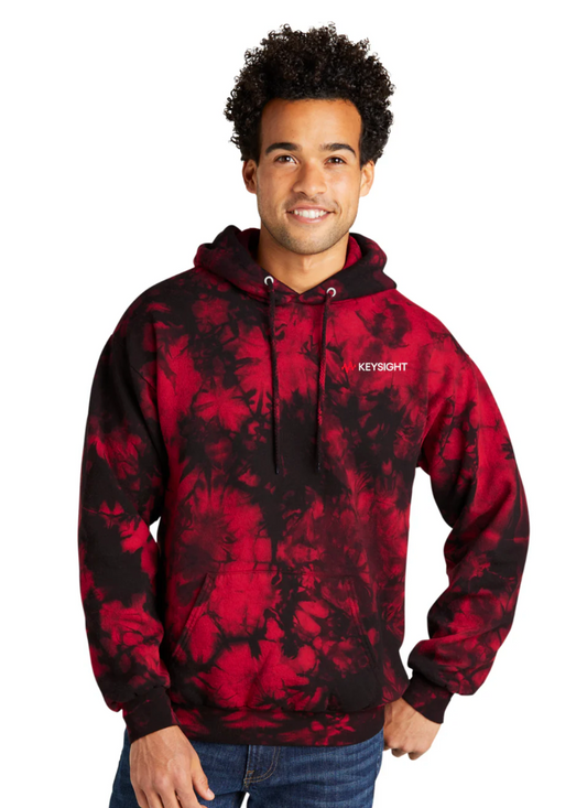 Mens Tie-Dye Pullover Hoodie