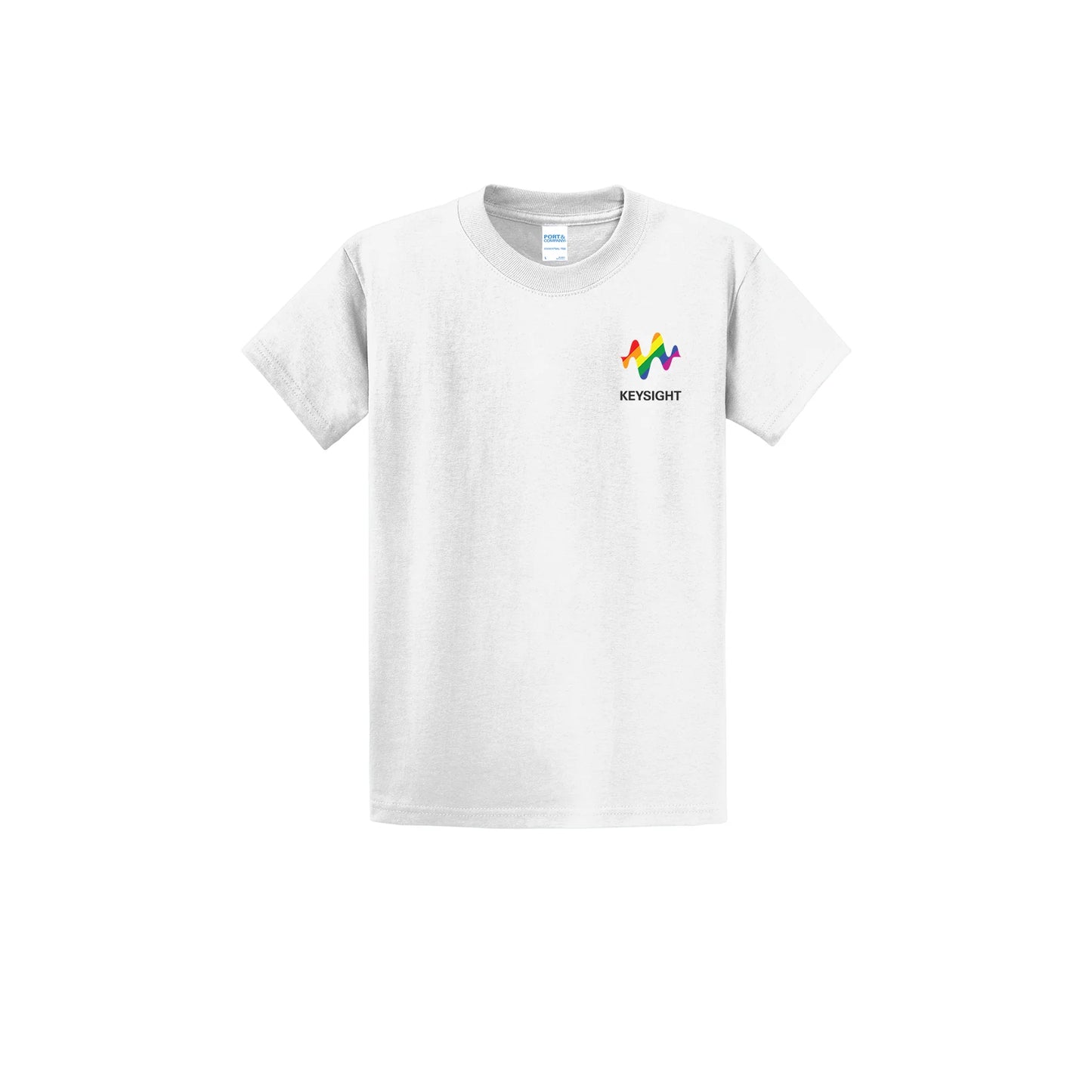 White Crewneck Tee - Pride