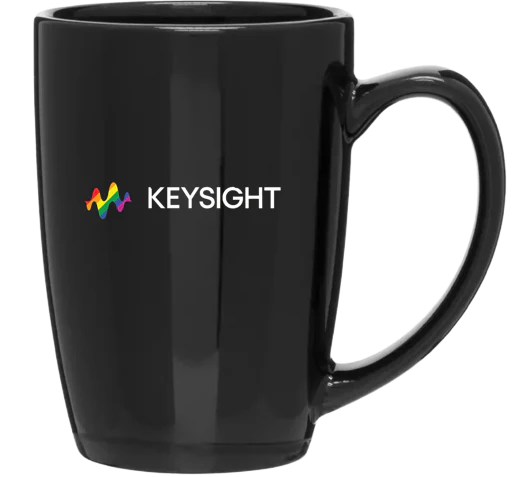 Black Contour Ceramic Mug - Pride