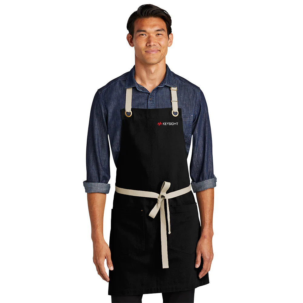 Unisex Canvas Two-Pocket Apron