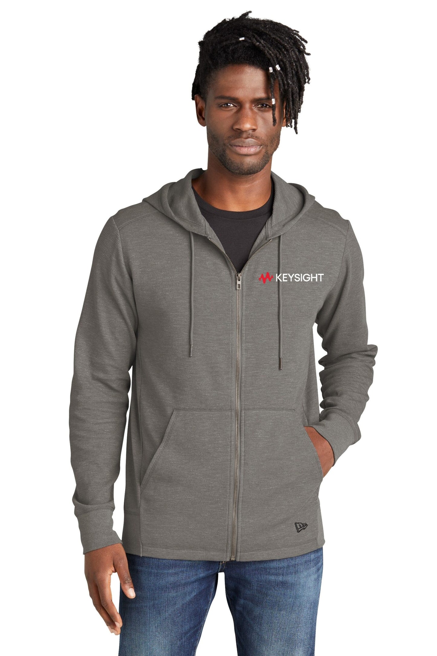 Mens New Era Full-Zip Hoodie