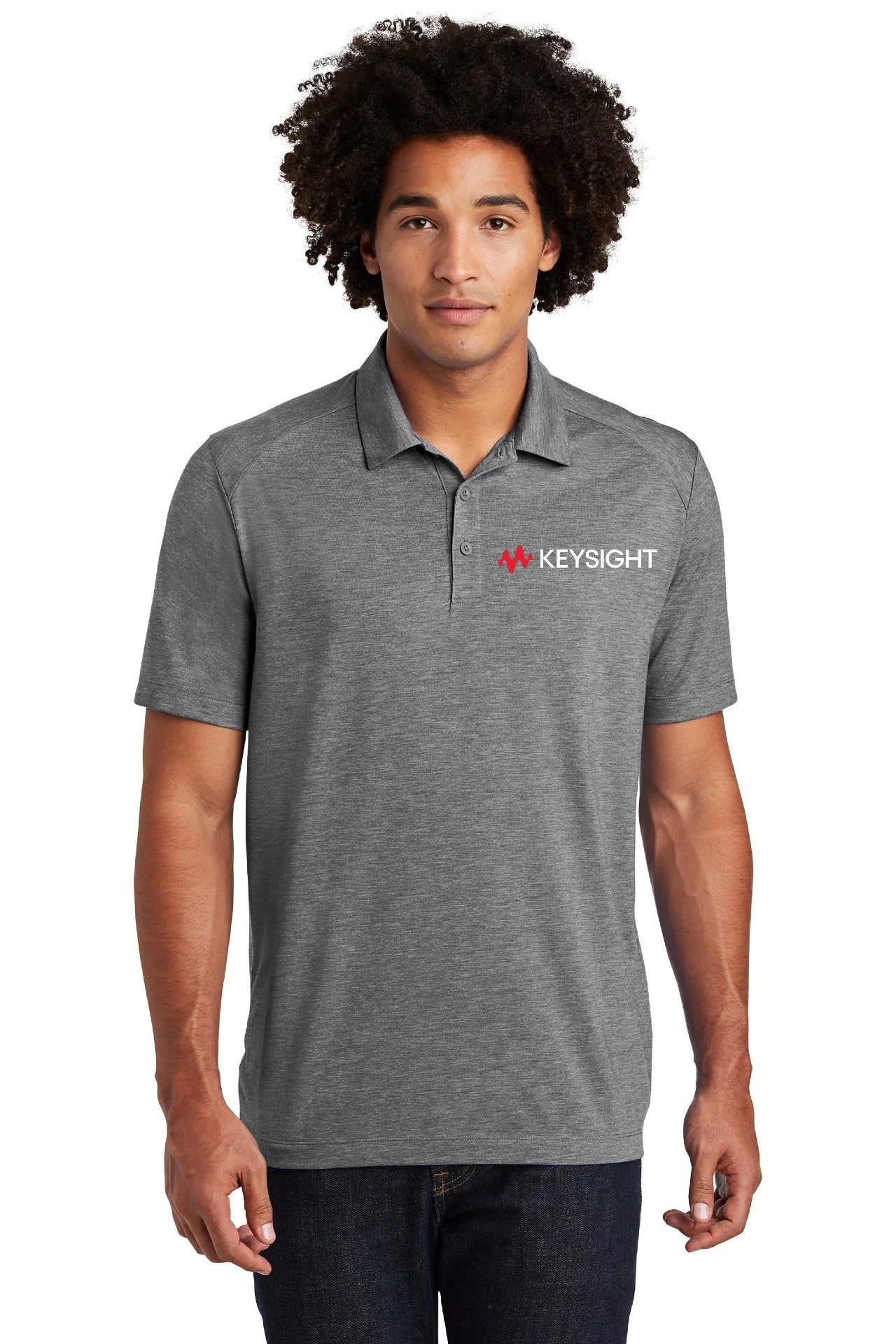 Mens Triblend Polo