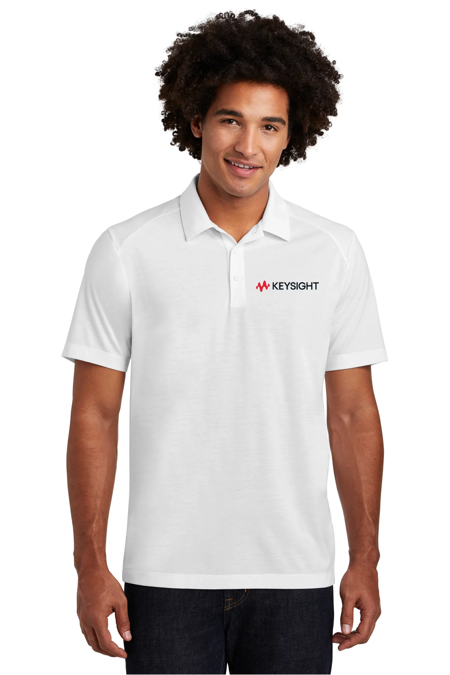 Mens Triblend Polo
