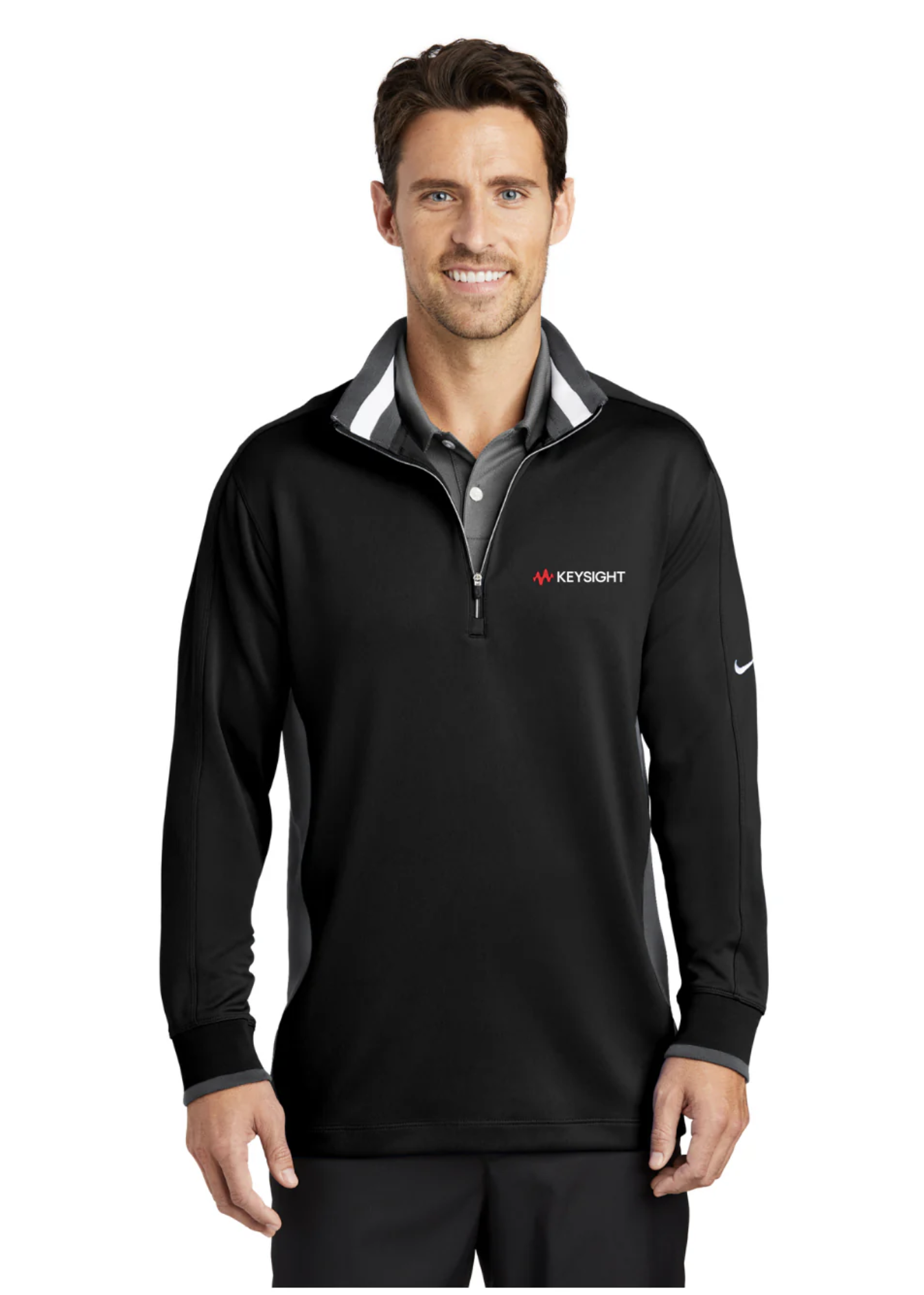 Mens Nike Dri-Fit 1/2-Zip Cover-Up