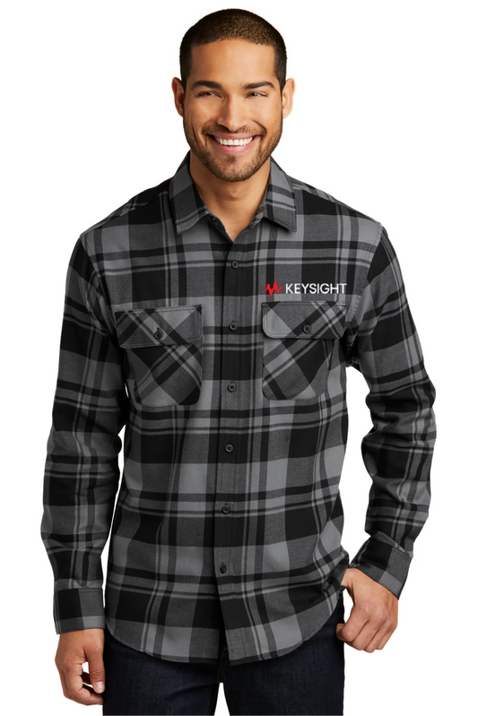 Mens Flannel Plaid Shirt