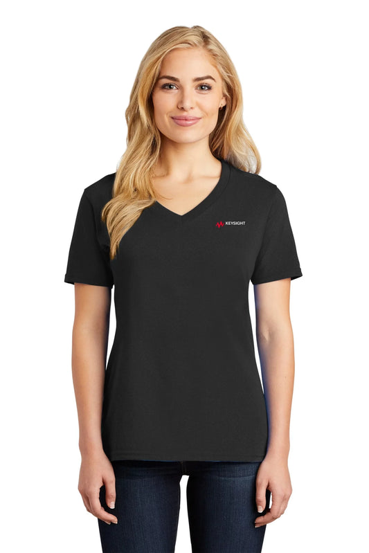 Womens Short Sleeve Vneck Tshirt