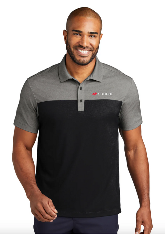 Mens Blend Blocked Polo