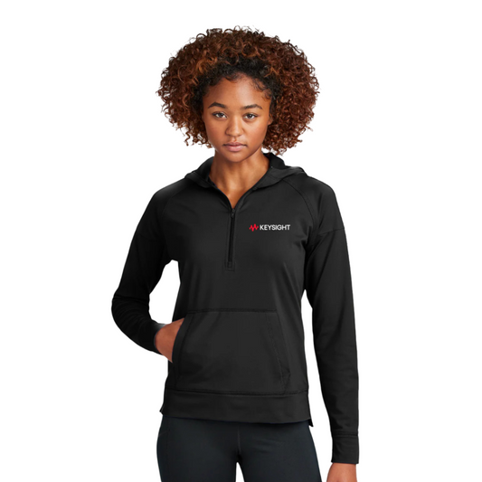Womens Stretch 1/2-Zip Hoodie