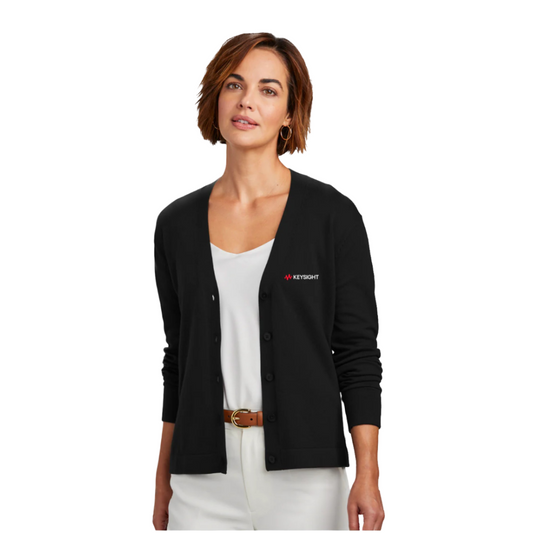 Brooks Brothers Womens Cotton Cardigan Sweater