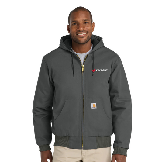 Mens Carhartt Flannel-Lined Duck Jacket