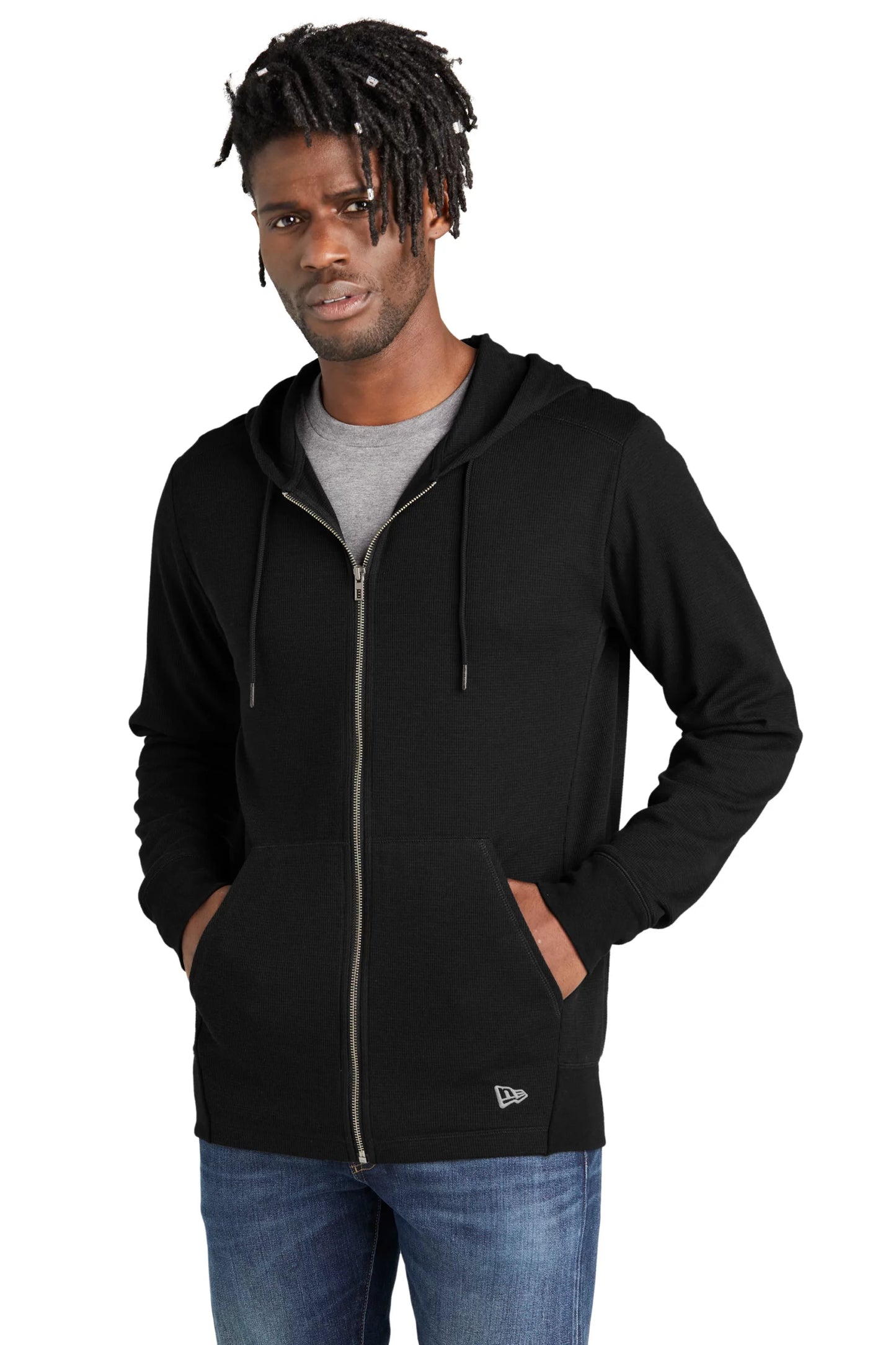 Mens New Era Full-Zip Hoodie