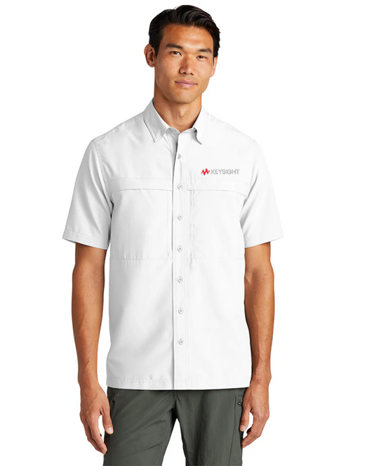 Mens Short Sleeve Fishing Shirt