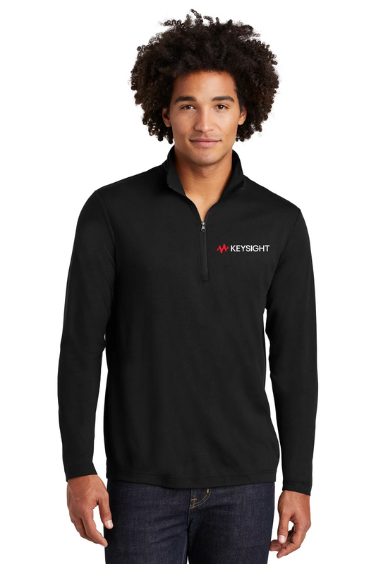 Mens Tri-blend Quarter Zip