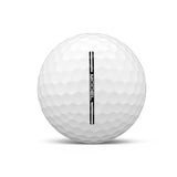 Titleist Staff Model Urethane Golf Balls - 1 box of 12 white balls